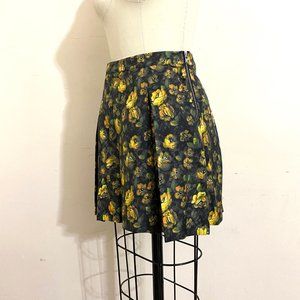 NWT BAND OF OUTSIDERS Silk Blend Floral Skirt